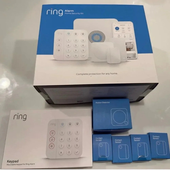 Ring Alarm Home Security Kit (8 pieces) New in the Box - Picture 8 of 11